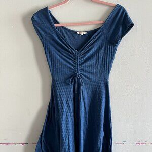 Rolla Coster Blue V-neck Mini dress